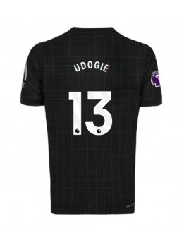 Tottenham Hotspur Destiny Udogie #13 Replika Borta Kläder 2025-26 Kortärmad